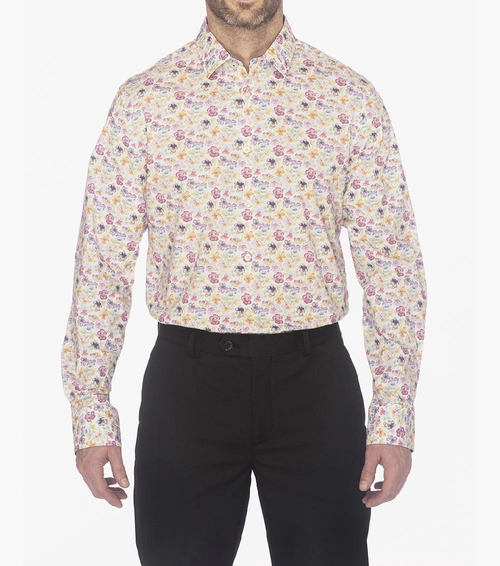 stacy adams Craig Dress Shirt Spread Collar Dress Shirts