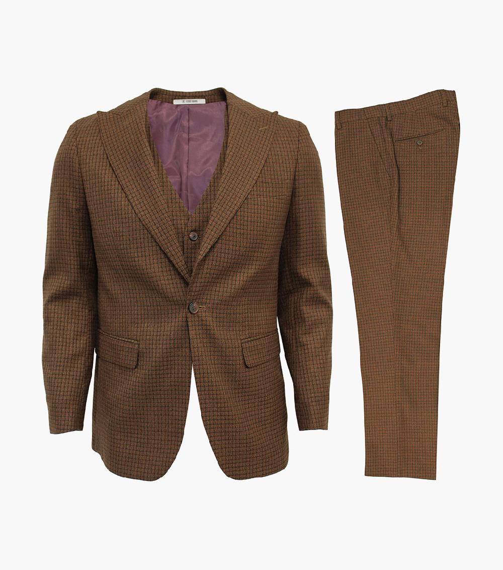 Stacy Adams Delgado 3 Piece Vested Suit Men’s Suits