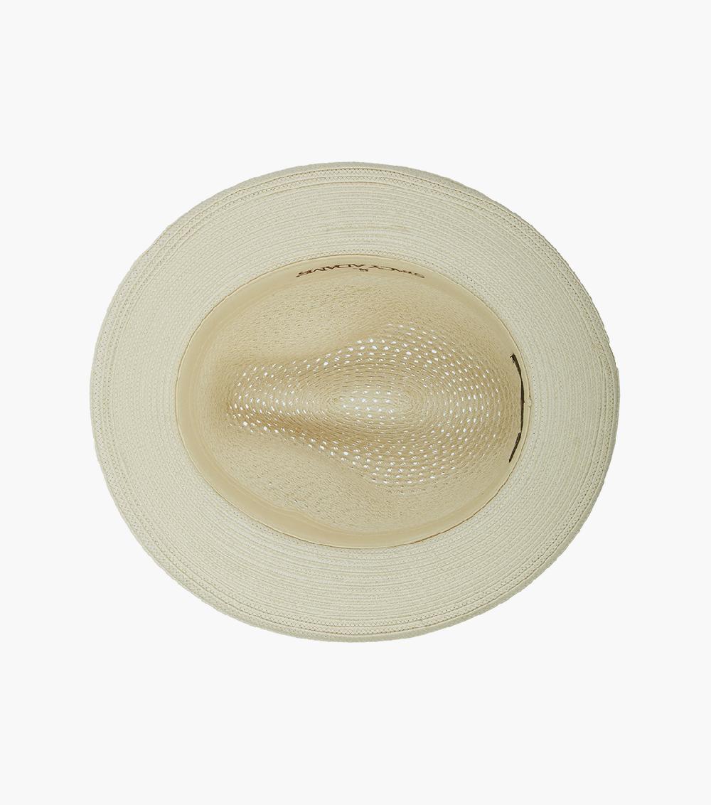 Stacy Adams Dublin Fedora Poly Braided Pinch Front Hat Men’s Hats