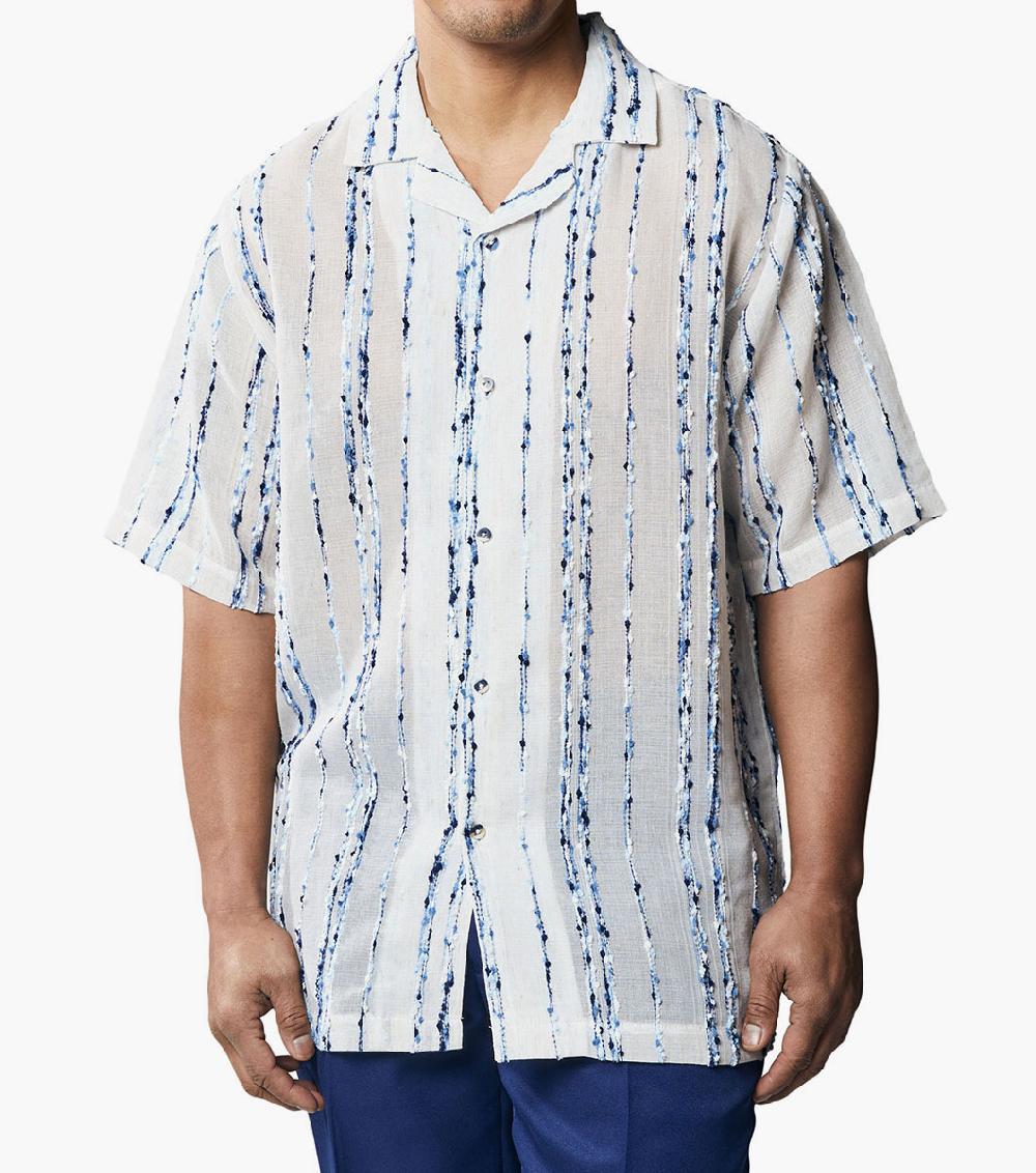 stacy adams Eduardo Button Down Shirt Men’s Casual Wear