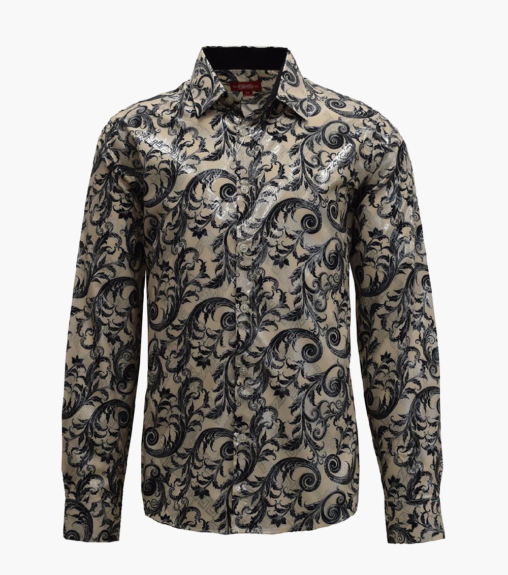 stacy adams Eli Button Down Shirt Men’s Casual Wear