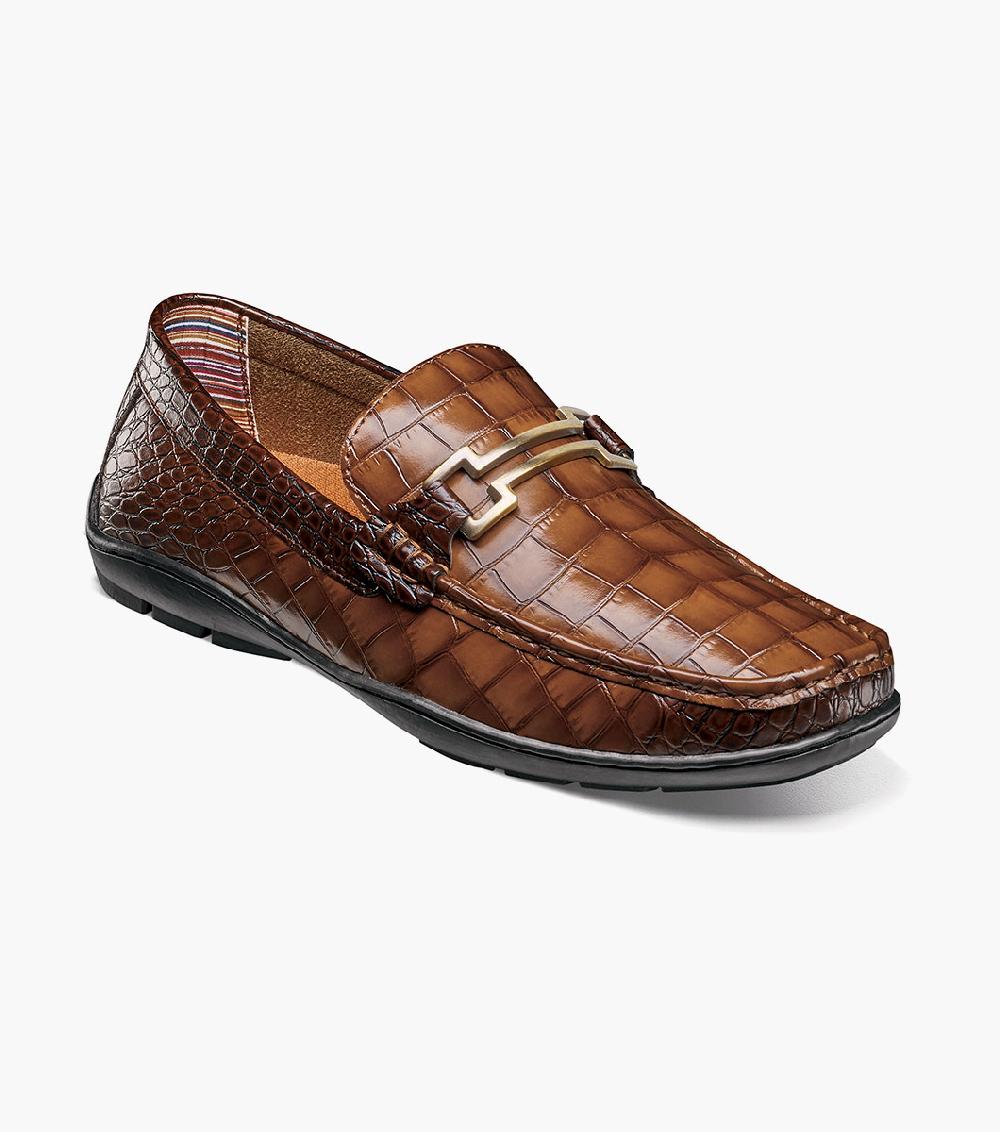 stacy adams Embrey Moc Toe Bit Slip On Men’s Dress Shoes