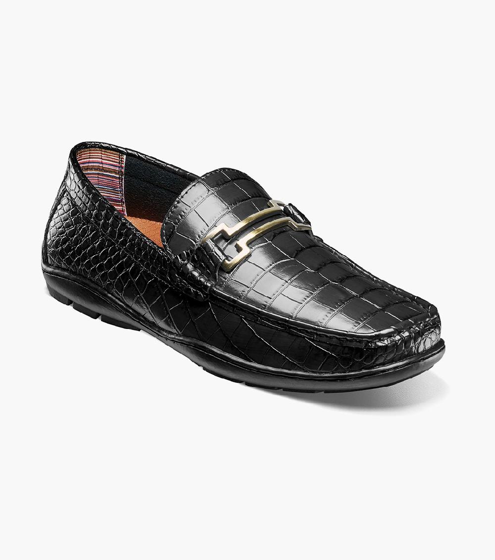 stacy adams Embrey Moc Toe Bit Slip On Men’s Dress Shoes