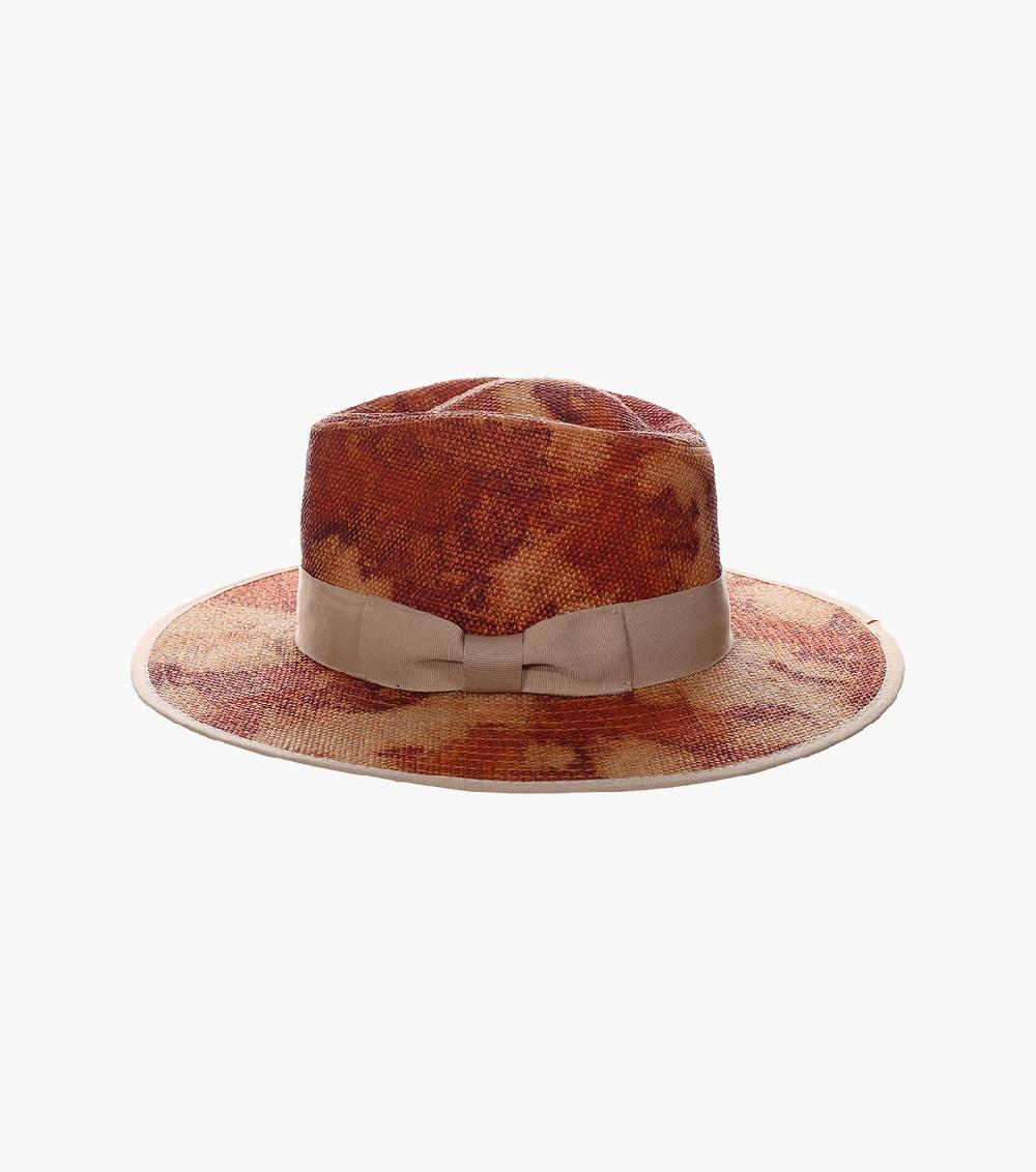 Stacy Adams Envoy Fedora Toyo Pinch Front Hat Men’s Hats