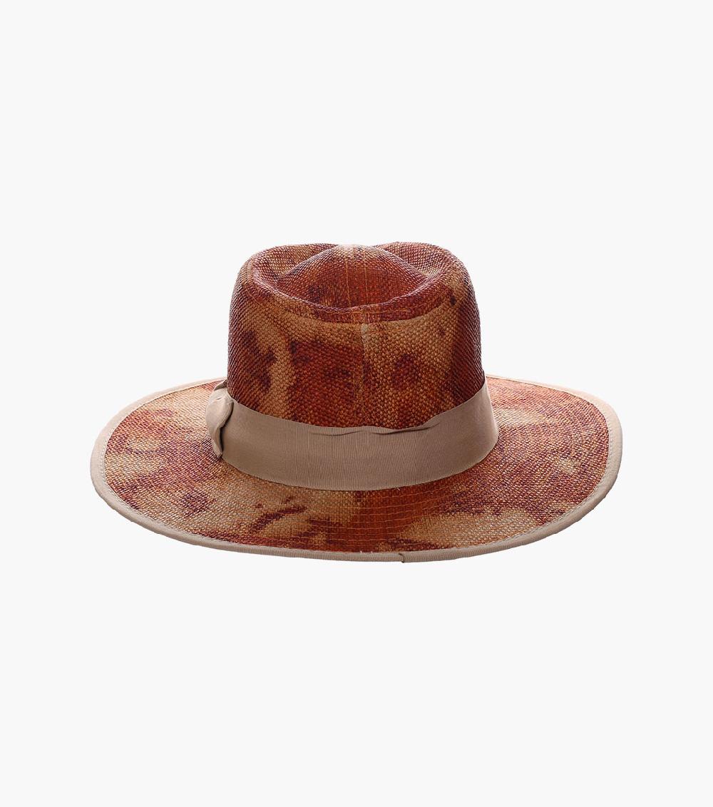 Stacy Adams Envoy Fedora Toyo Pinch Front Hat Men’s Hats