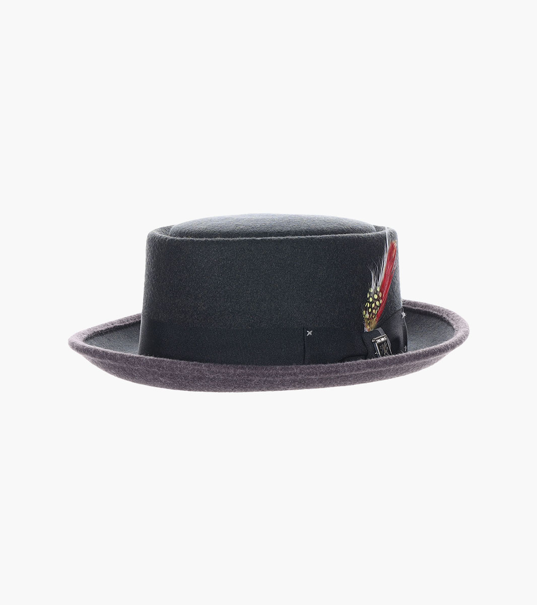stacy adams Essex Pork Pie ProvatoKnit™ Flat Top Hat Men’s Hats