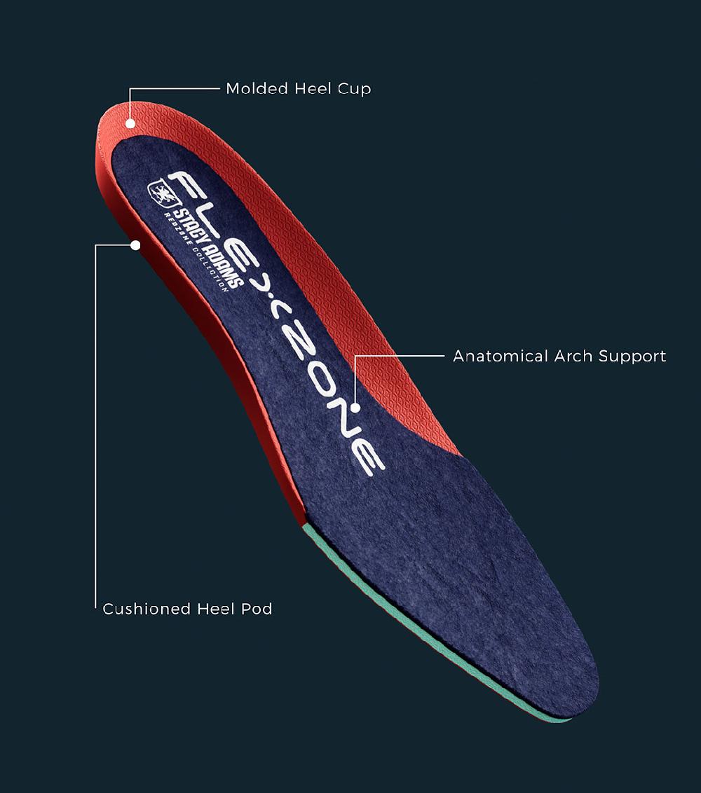 Stacy Adams Everidge Plain Toe Elastic Lace Up Clearance Men’s Shoes