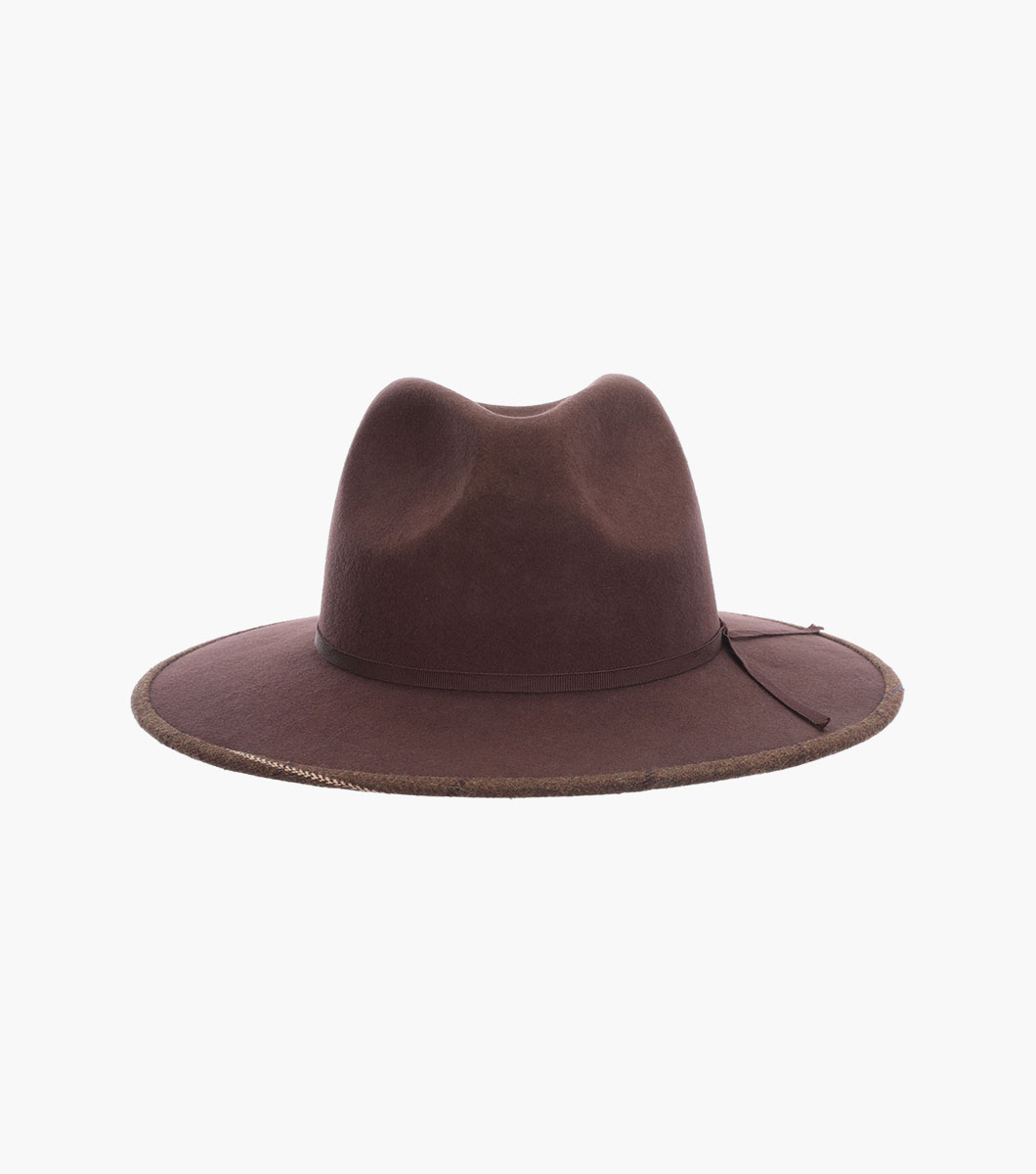 Stacy Adams Finlay Fedora Wool Felt Pinch Front Hat Men’s Hats