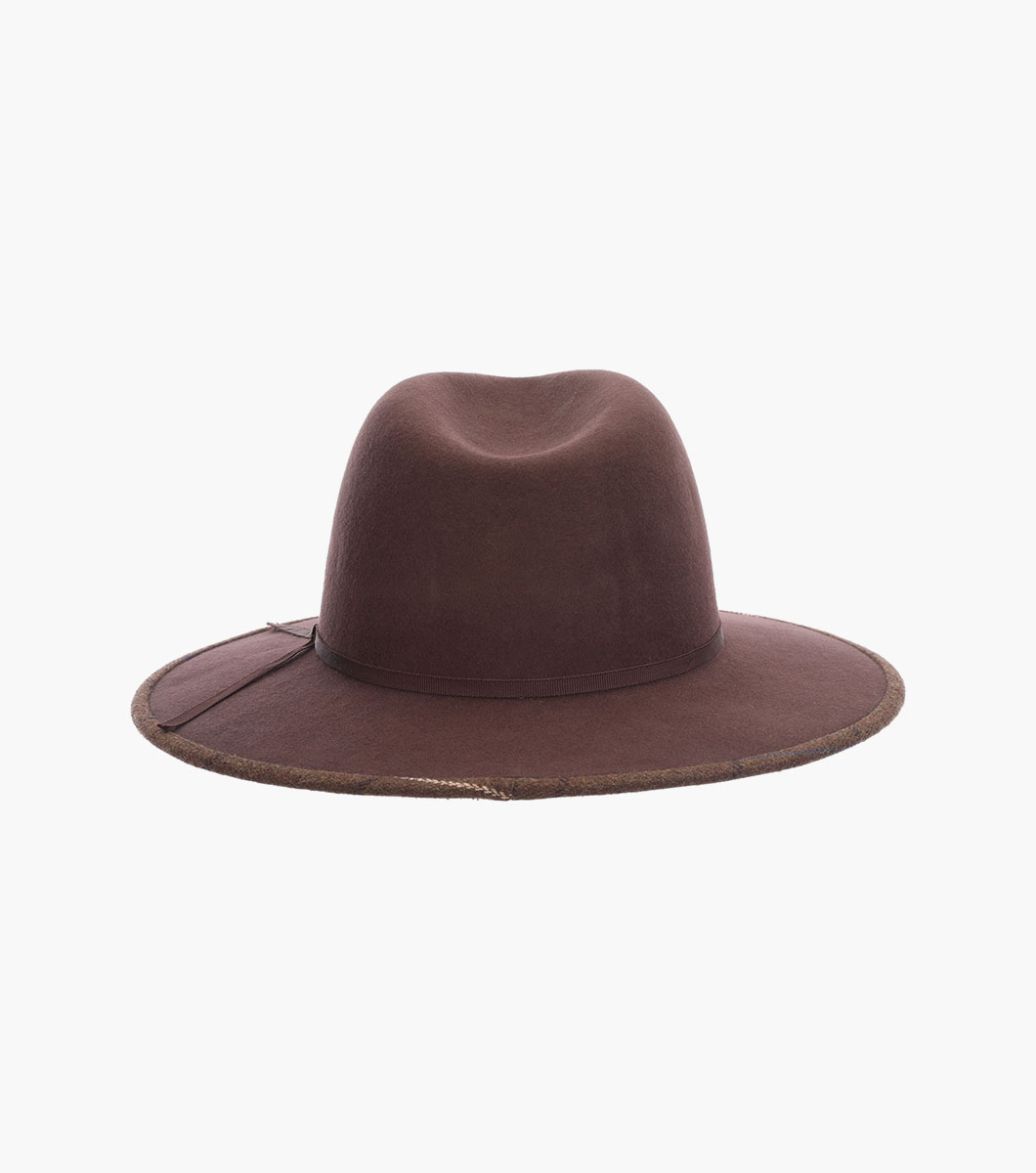 Stacy Adams Finlay Fedora Wool Felt Pinch Front Hat Men’s Hats