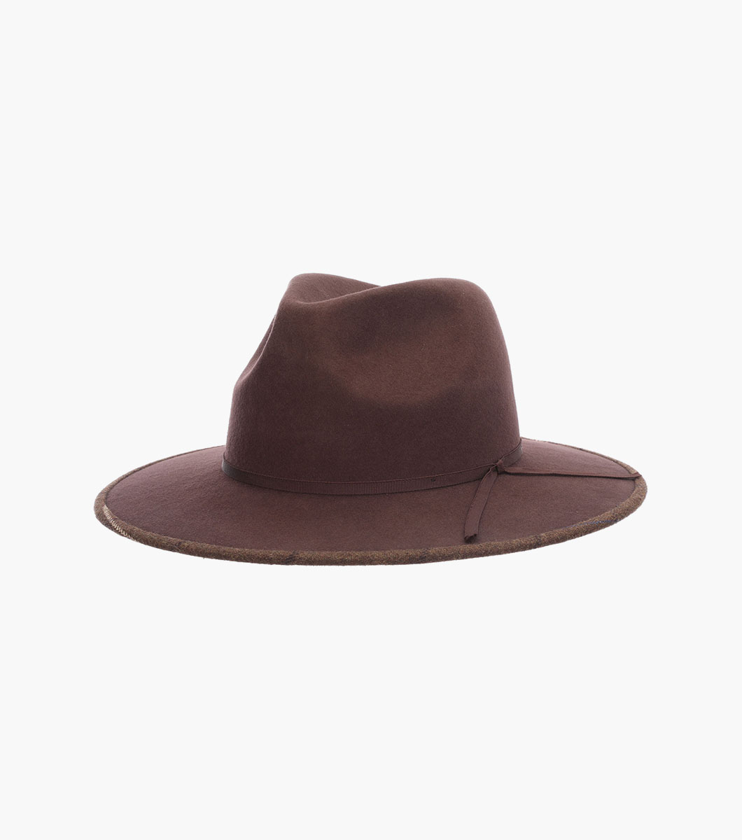 stacy adams Finlay Fedora Wool Felt Pinch Front Hat Men’s Hats