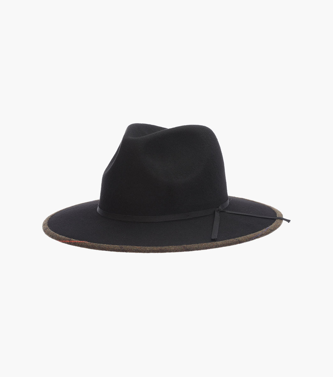 stacy adams Finlay Fedora Wool Felt Pinch Front Hat Men’s Hats