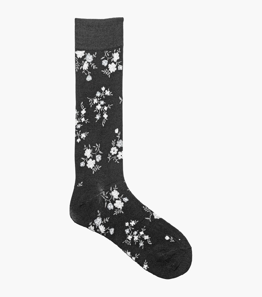 Stacy Adams Flowering Vine Men’s Crew Dress Sock Men’s Socks