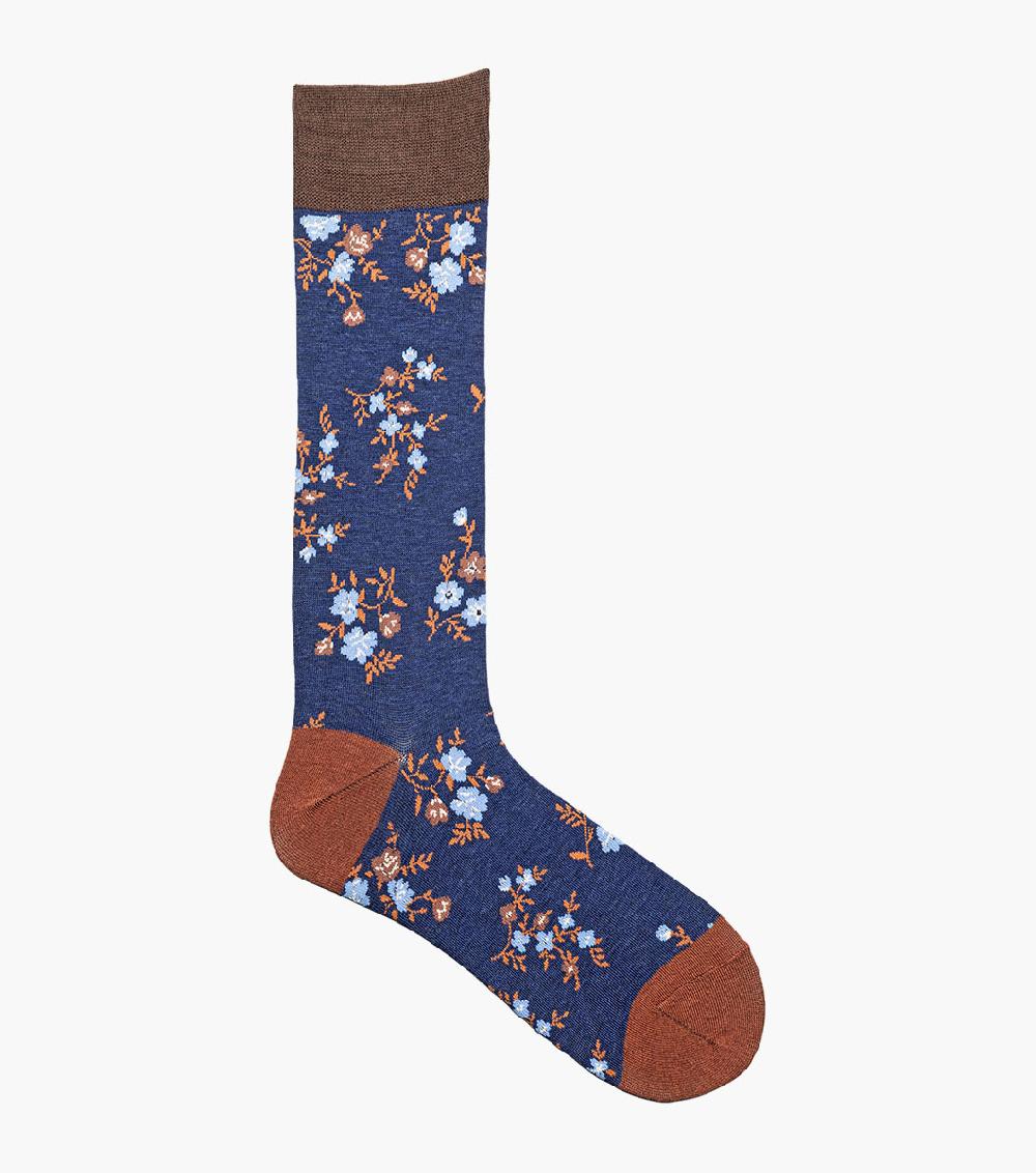 Stacy Adams Flowering Vine Men’s Crew Dress Sock Men’s Socks