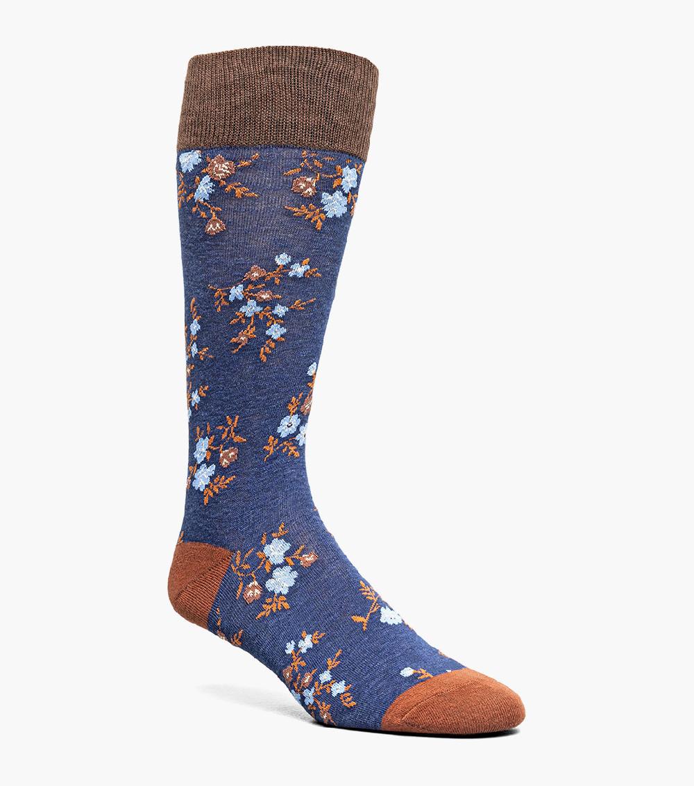 stacy adams Flowering Vine Men’s Crew Dress Sock Men’s Socks