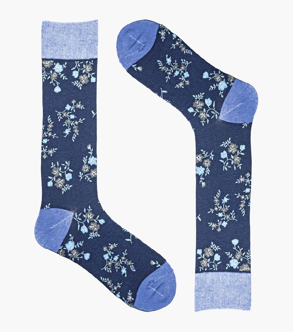 Stacy Adams Flowering Vine Men’s Crew Dress Sock Men’s Socks