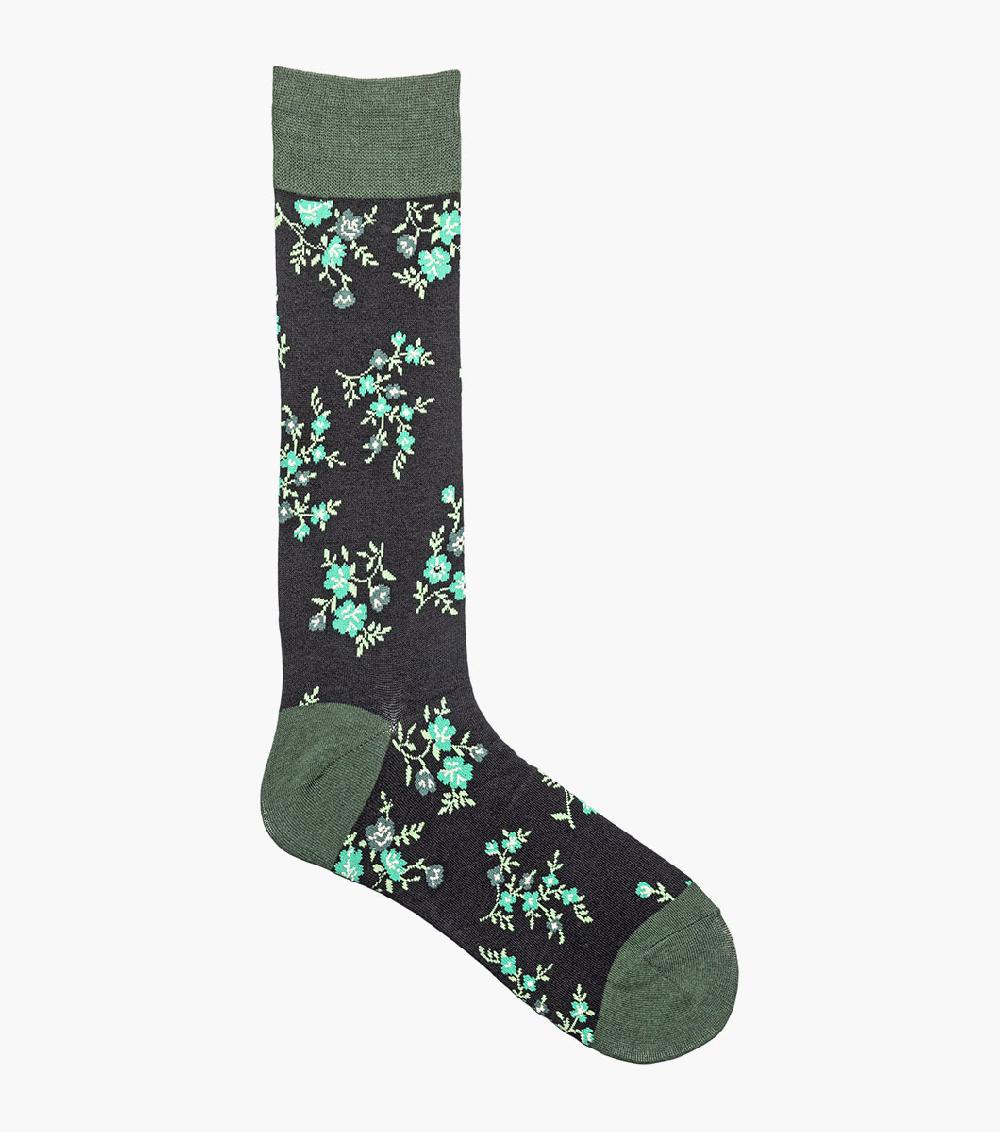 Stacy Adams Flowering Vine Men’s Crew Dress Sock Men’s Socks