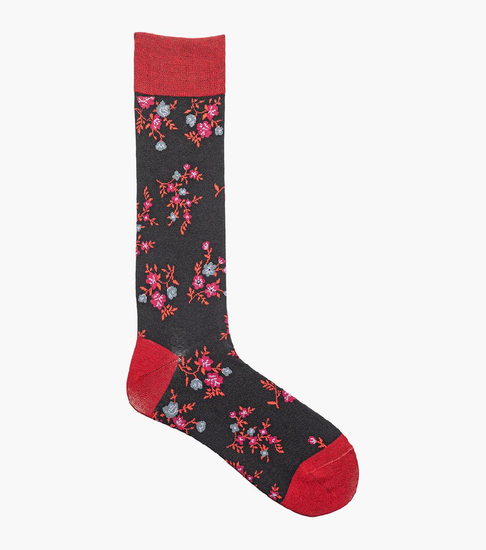 Stacy Adams Flowering Vine Men’s Crew Dress Sock Men’s Socks