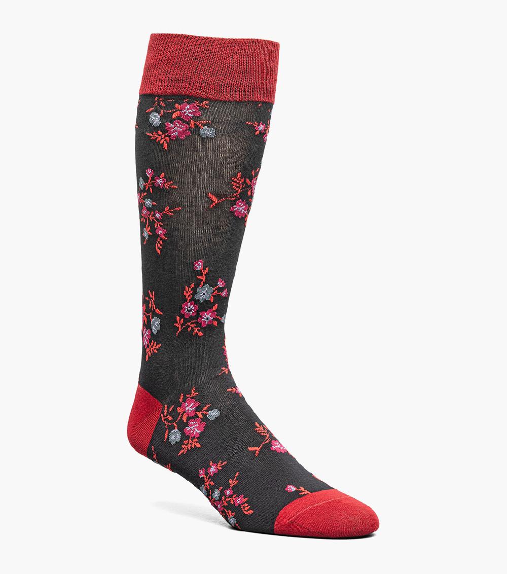 stacy adams Flowering Vine Men’s Crew Dress Sock Men’s Socks