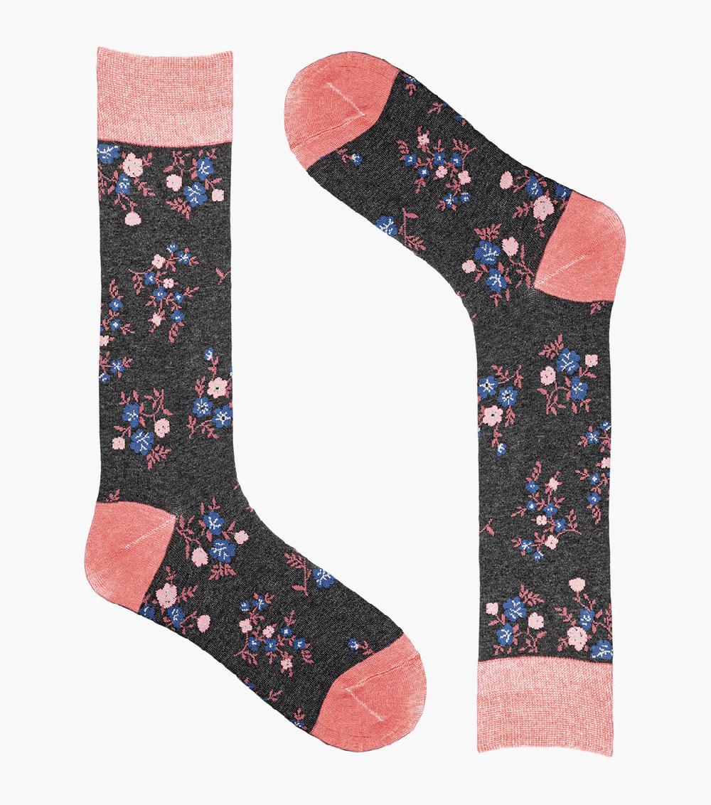 Stacy Adams Flowering Vine Men’s Crew Dress Sock Men’s Socks