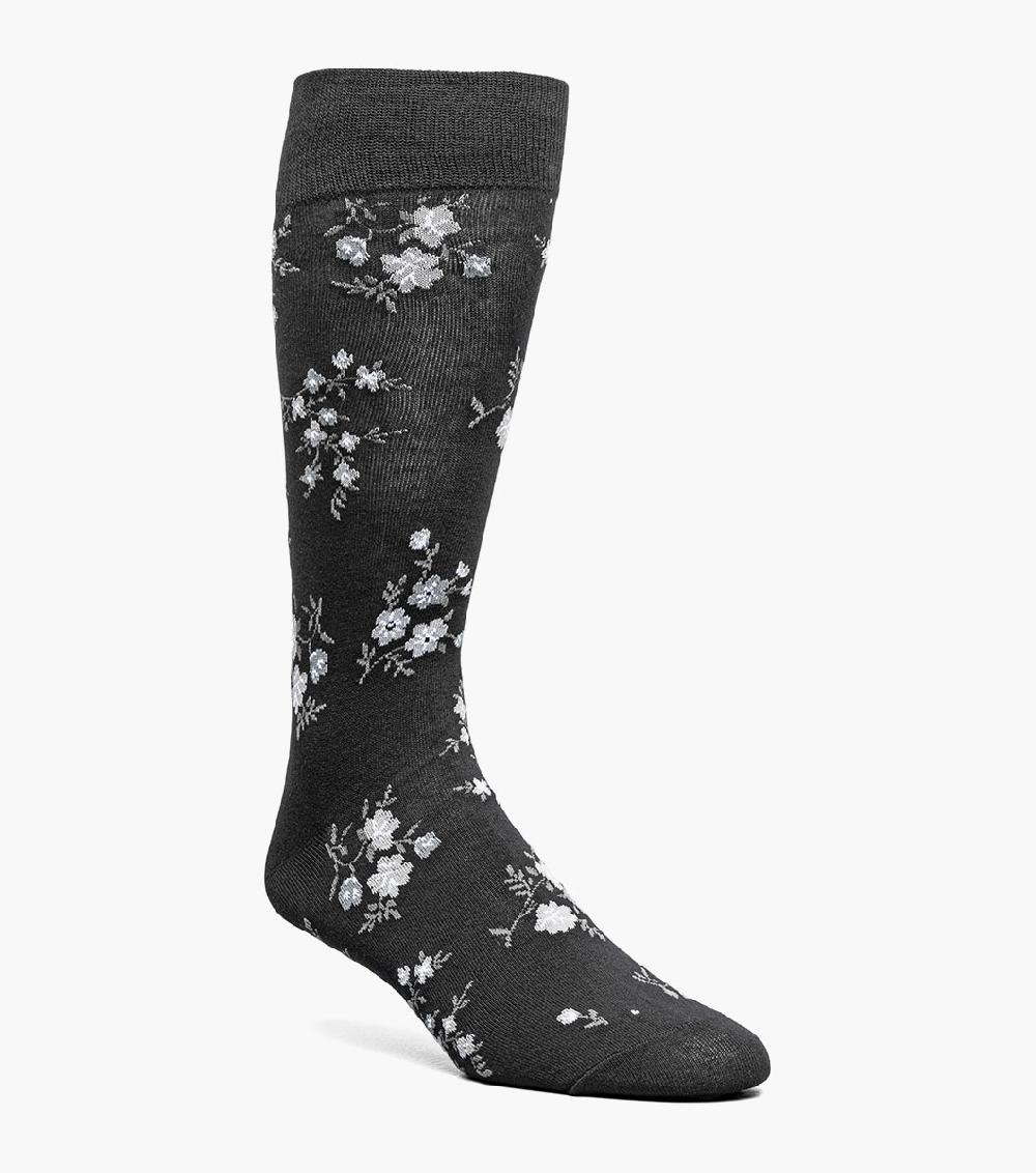 stacy adams Flowering Vine Men’s Crew Dress Sock Men’s Socks