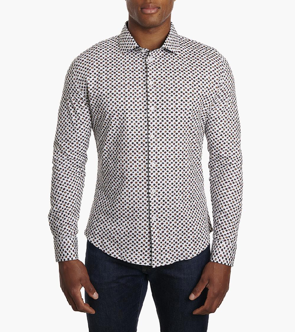 stacy adams Frensby Dress Shirt Point Collar Dress Shirts