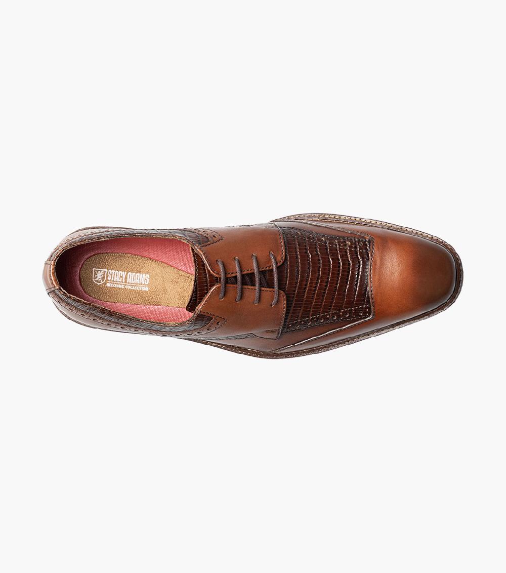 Stacy Adams Gambetta Modified Cap Toe Oxford Men’s Dress Shoes