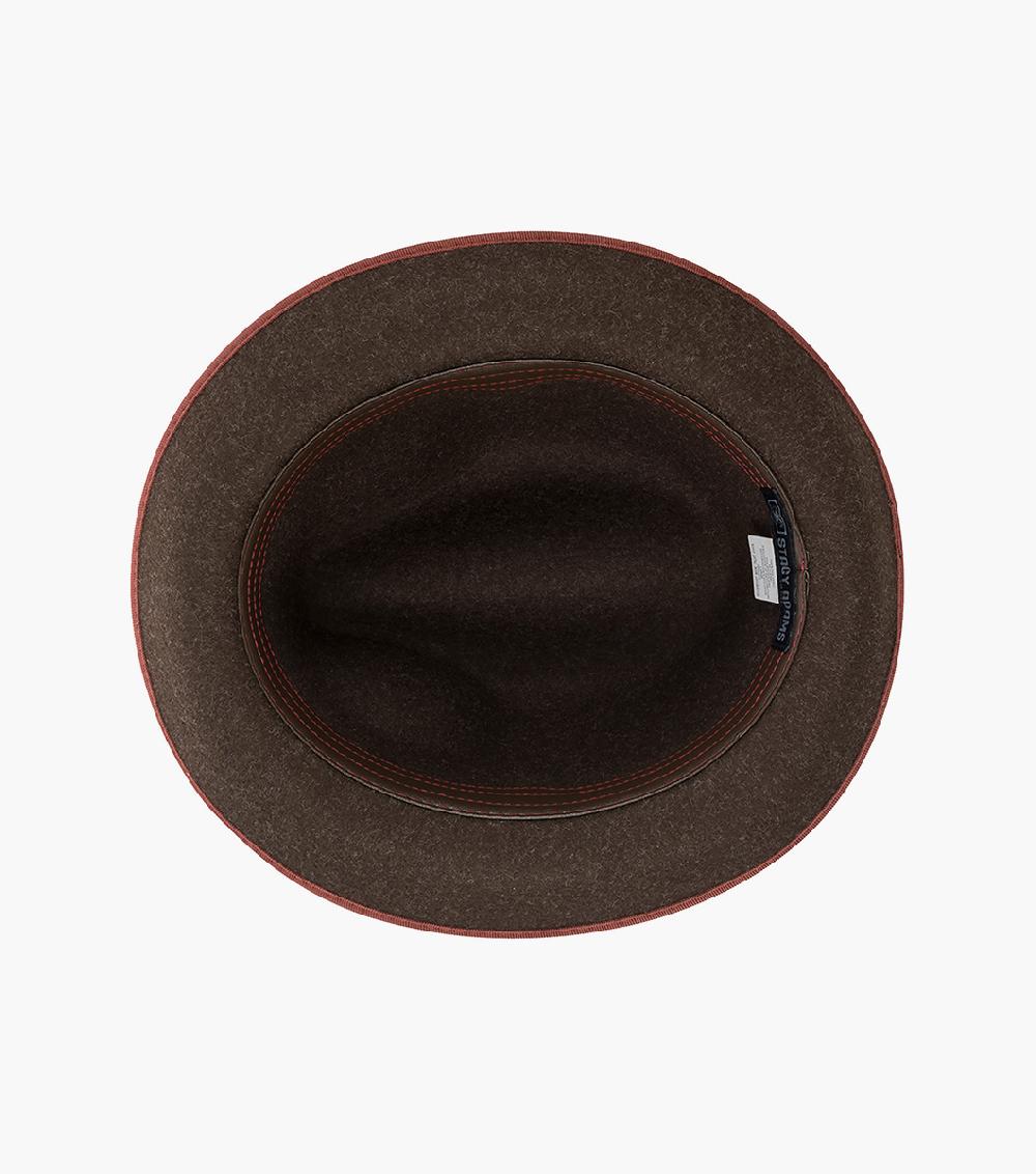 Stacy Adams GT Fedora ProvatoKnit™ Pinch Front Hat Men’s Hats