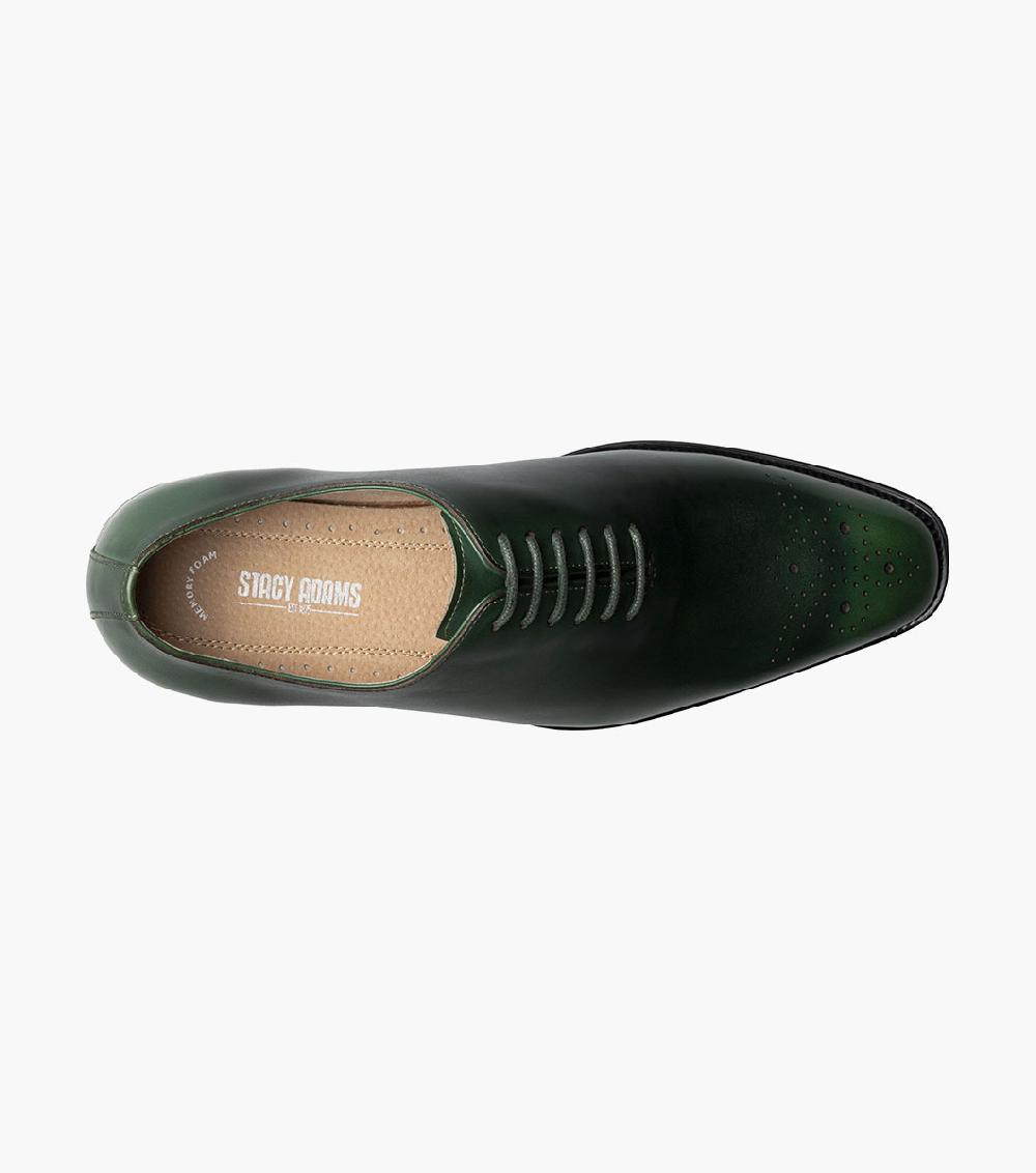 Stacy Adams Hallquist Plain Toe Oxford Color Story: Green
