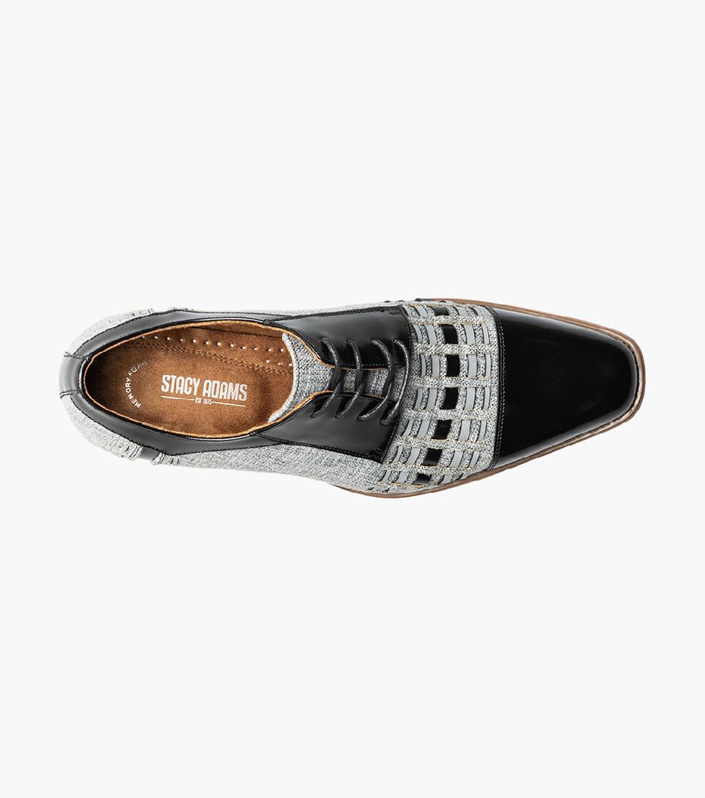 Stacy Adams Halstead Cap Toe Oxford Men’s Dress Shoes