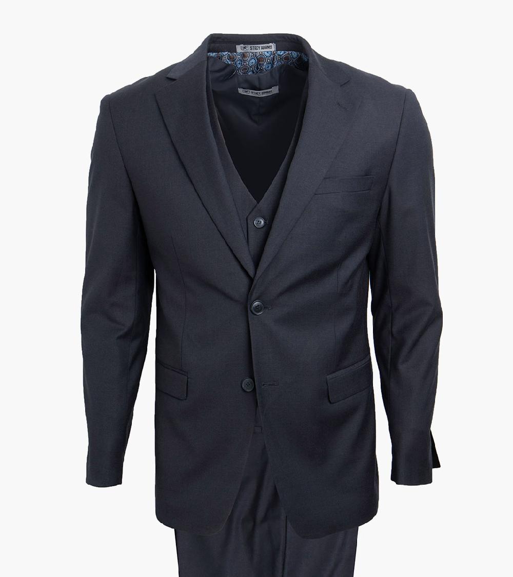 stacy adams Hoffman 3 Piece Vested Suit Men’s Suits