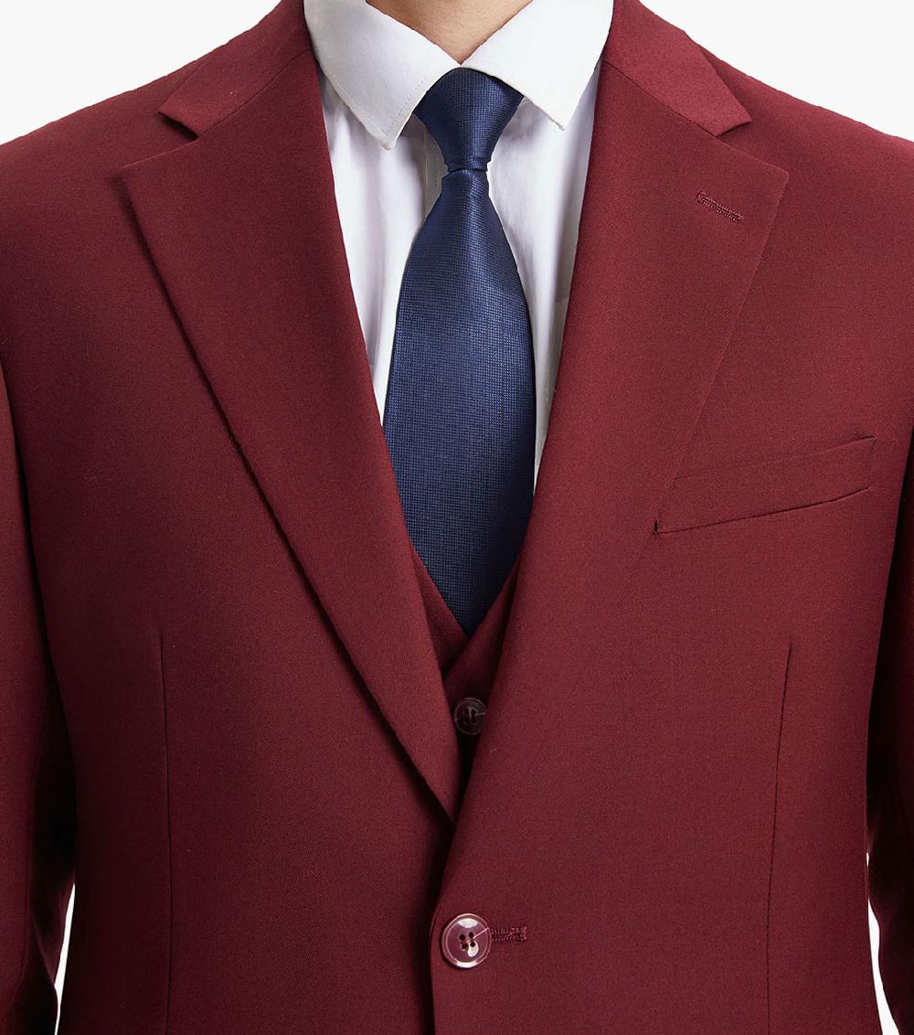 Stacy Adams Hoffman 3 Piece Vested Suit Men’s Suits