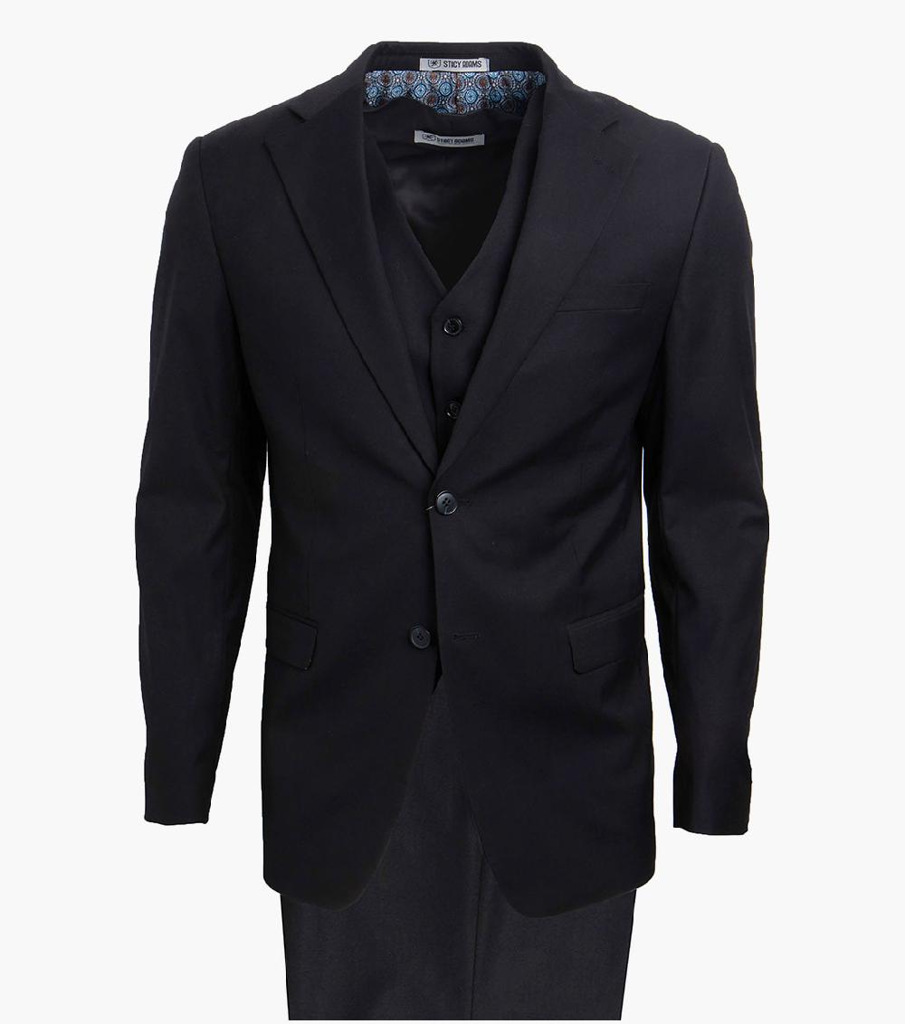 stacy adams Hoffman 3 Piece Vested Suit Men’s Suits