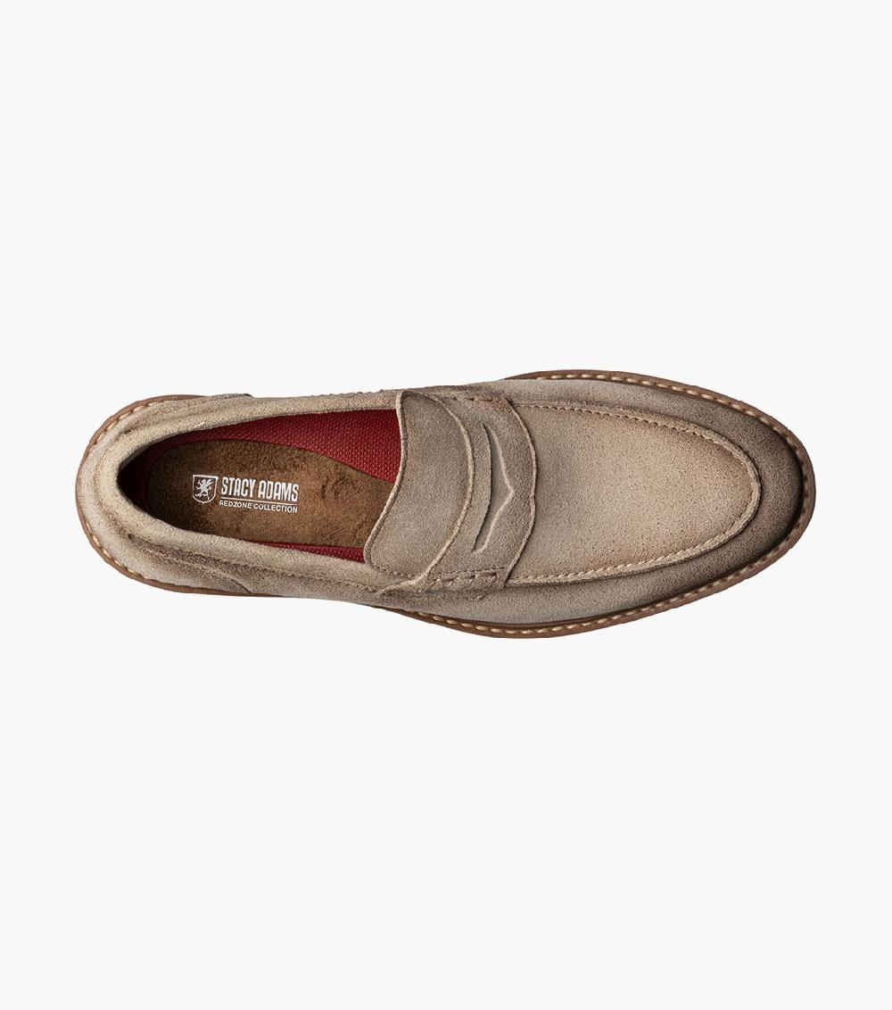 Stacy Adams Hopkins Moc Toe Penny Slip On Clearance Men’s Shoes