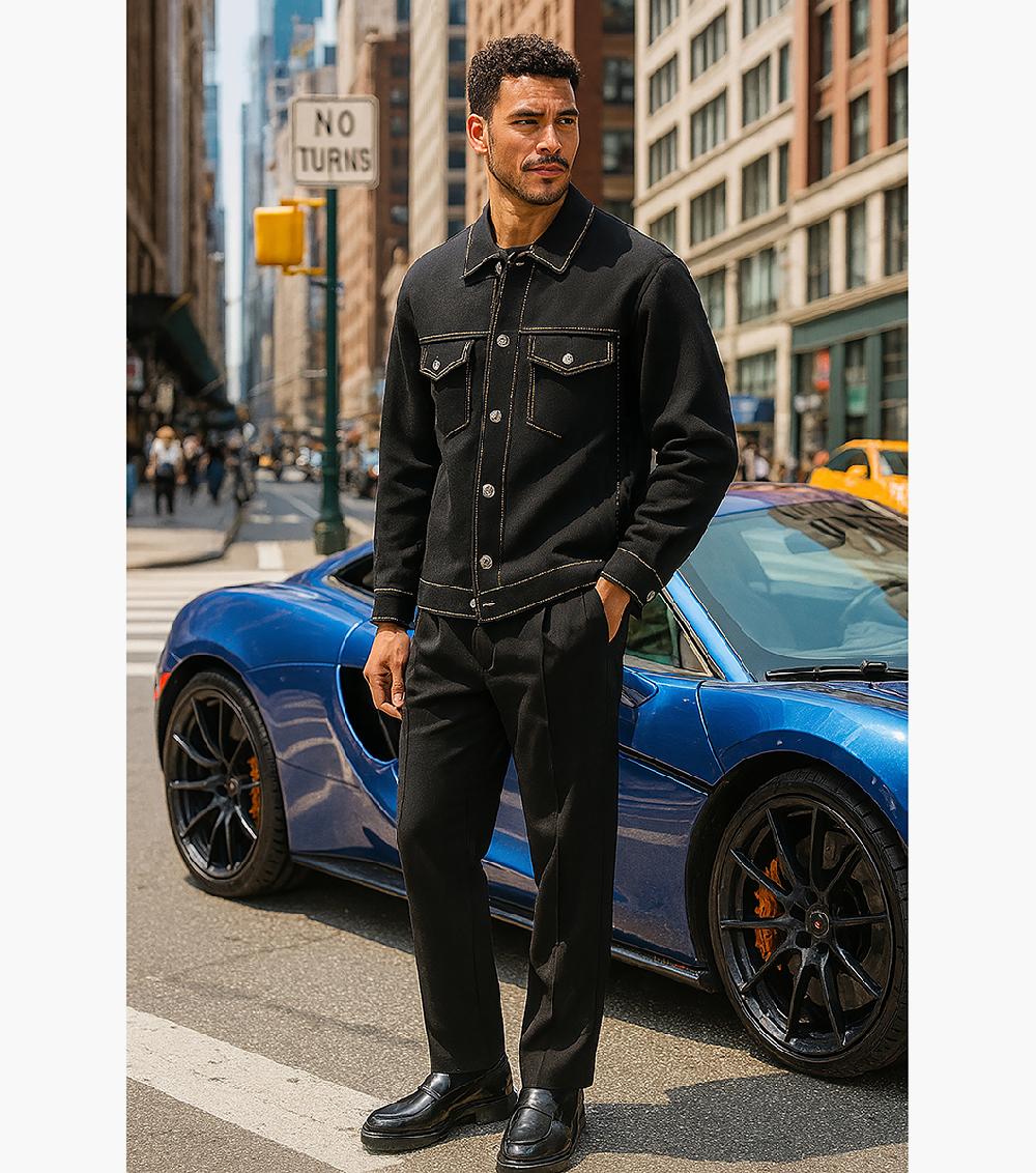 Stacy Adams Hugo Button Down Shirt Men’s Casual Wear