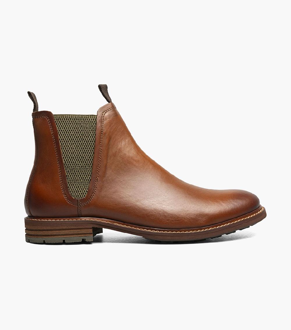 Stacy Adams Isaacson Plain Toe Chelsea Boot Men’s Boots