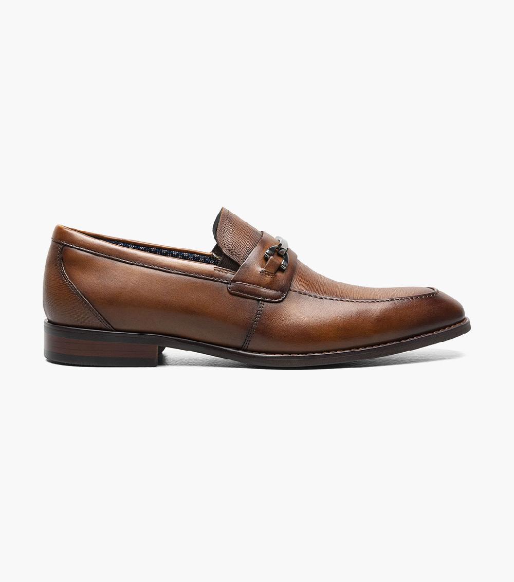 Stacy Adams Kaylor Moc Toe Bit Slip On Men’s Dress Shoes