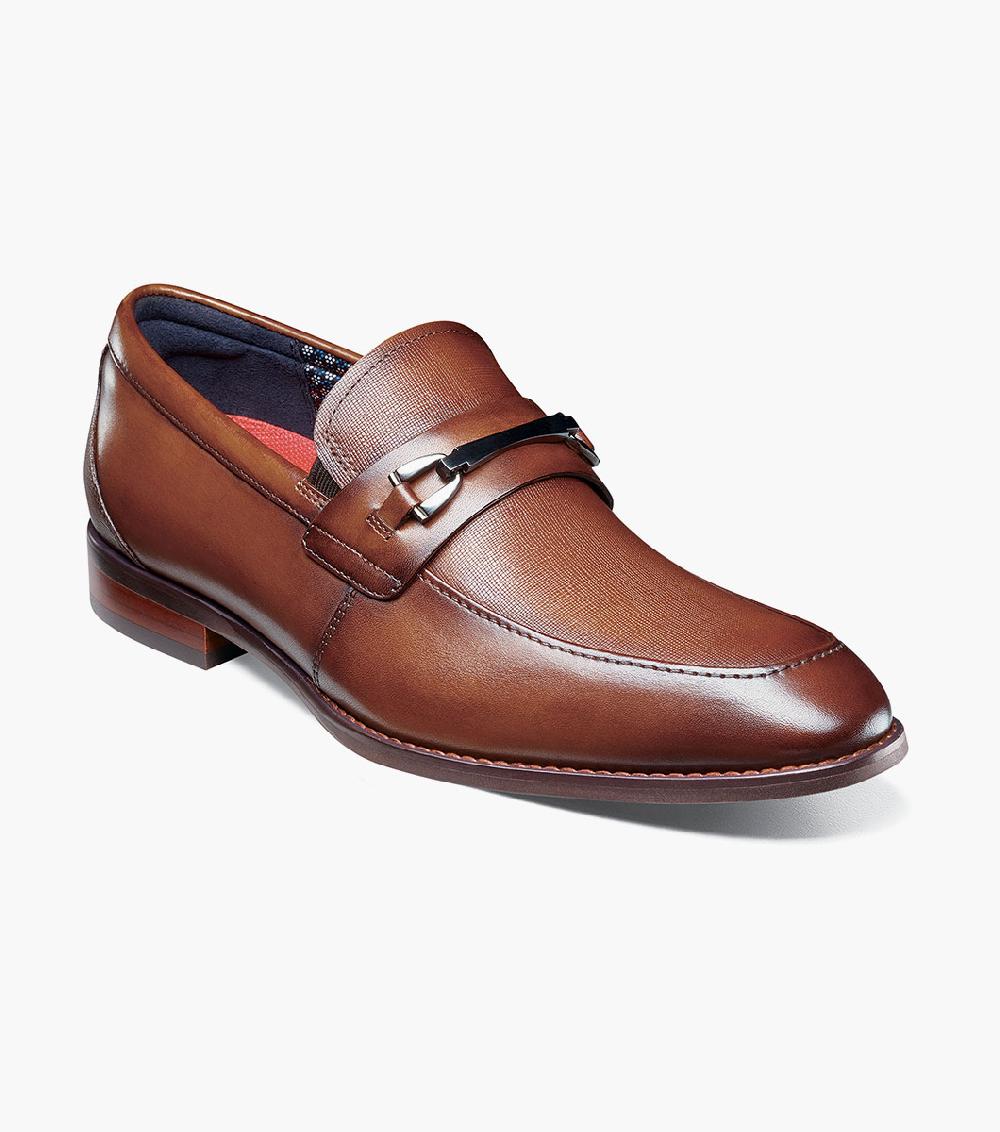 stacy adams Kaylor Moc Toe Bit Slip On Men’s Dress Shoes