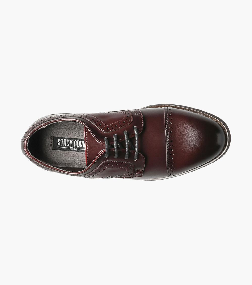 Stacy Adams Kids Dickinson Cap Toe Oxford Kids Shoes