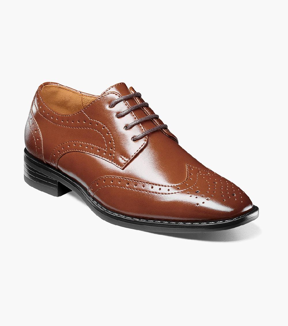 stacy adams Kids Kaine Wingtip Oxford Kids Shoes On Sale