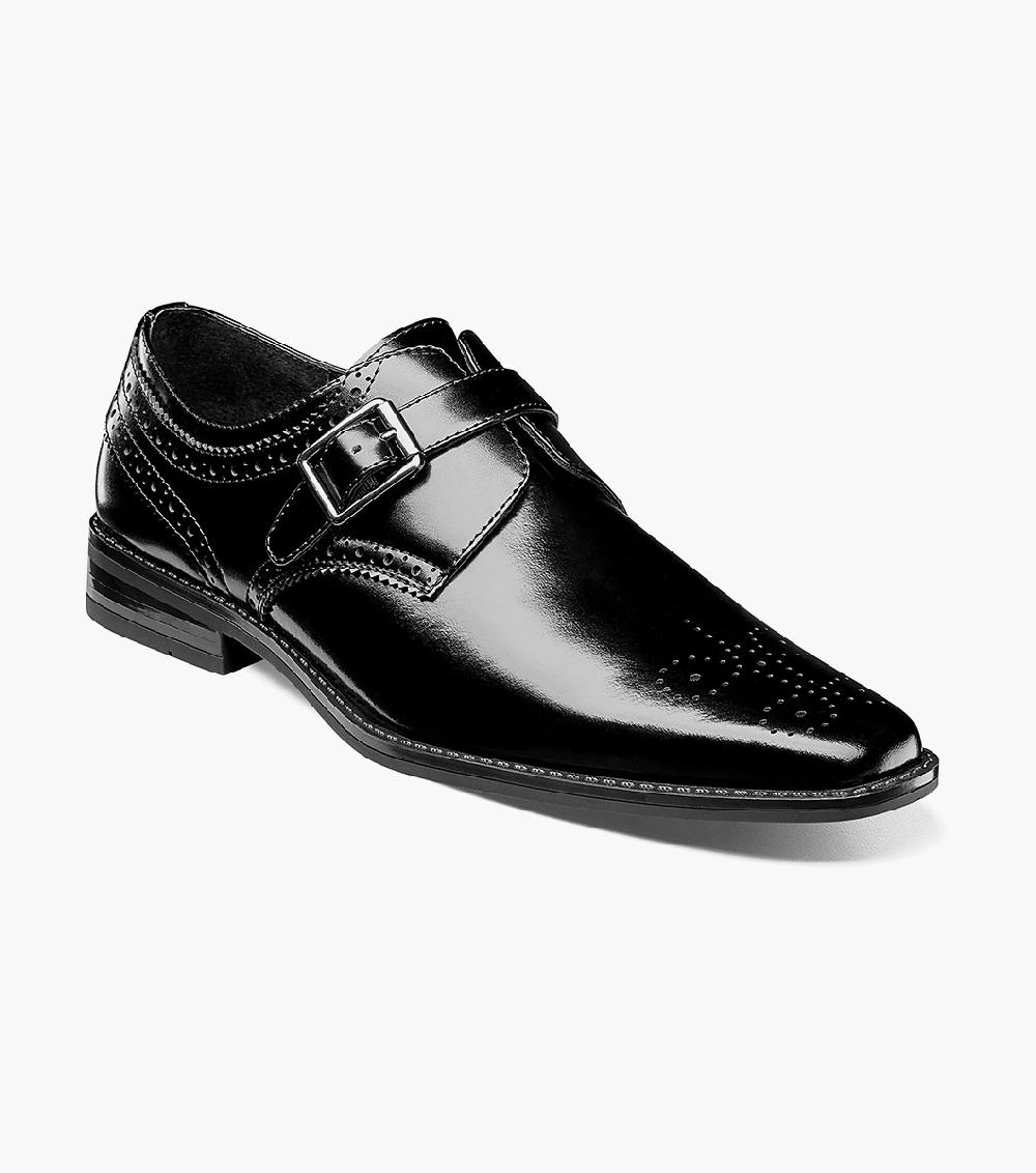 stacy adams Kinsley Plain Toe Monk Strap Men’s Dress Shoes
