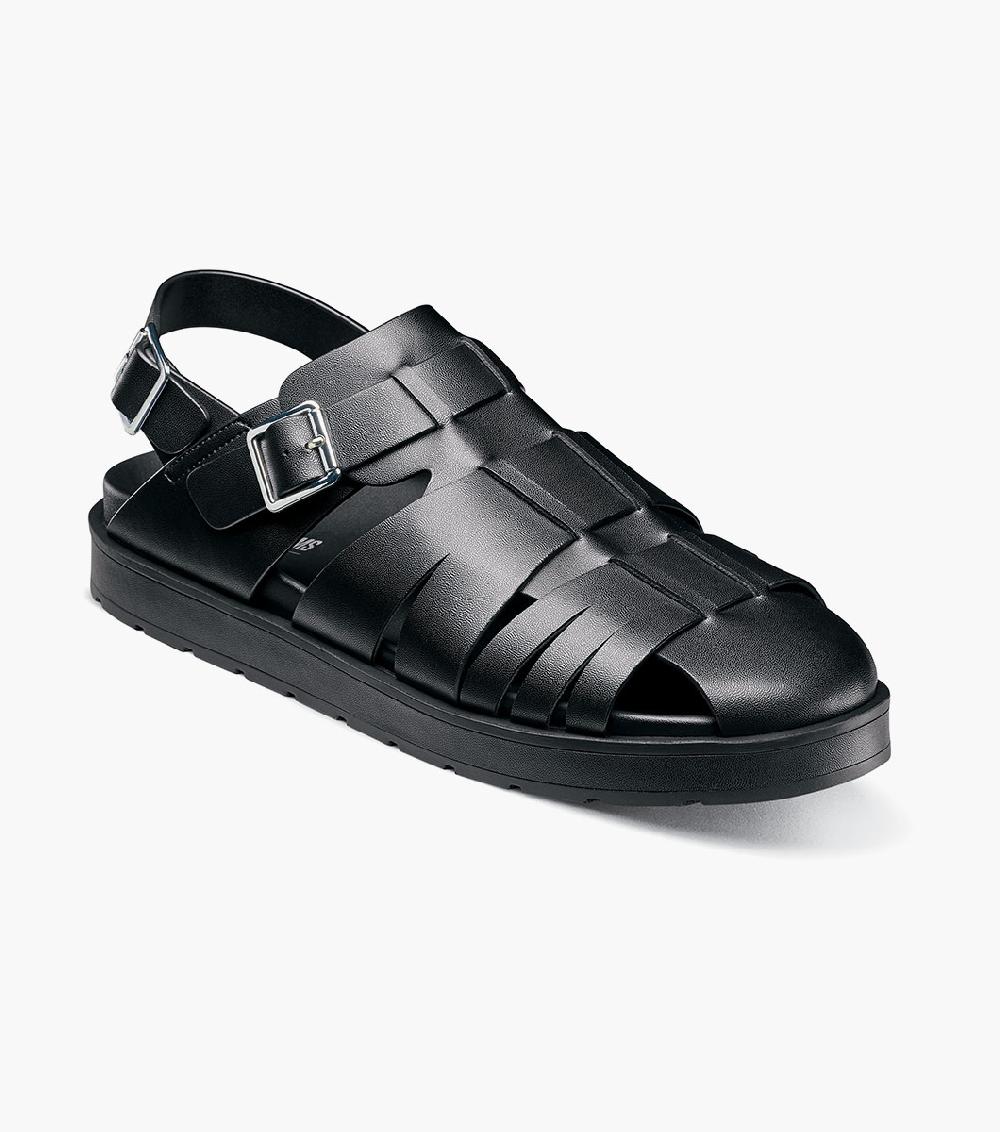 stacy adams Largo Slingback Buckle Sandal Men’s Casual Shoes