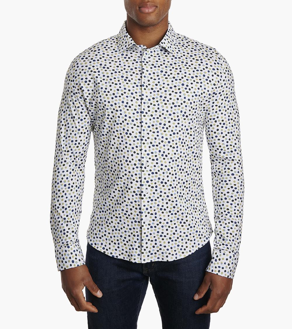 stacy adams Lowe Dress Shirt Point Collar Dress Shirts