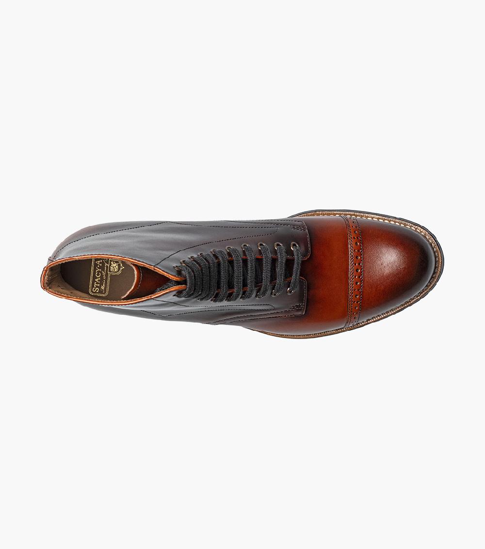 Stacy Adams Madison Cap Toe Lace Up Boot Men’s Dress Shoes