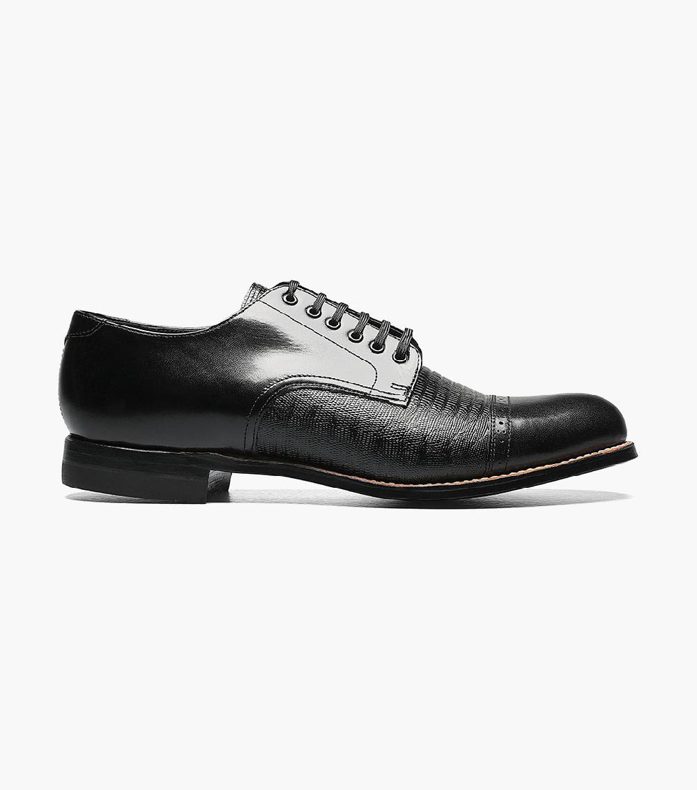 Stacy Adams Madison Lizard Cap Toe Oxford Men’s Dress Shoes
