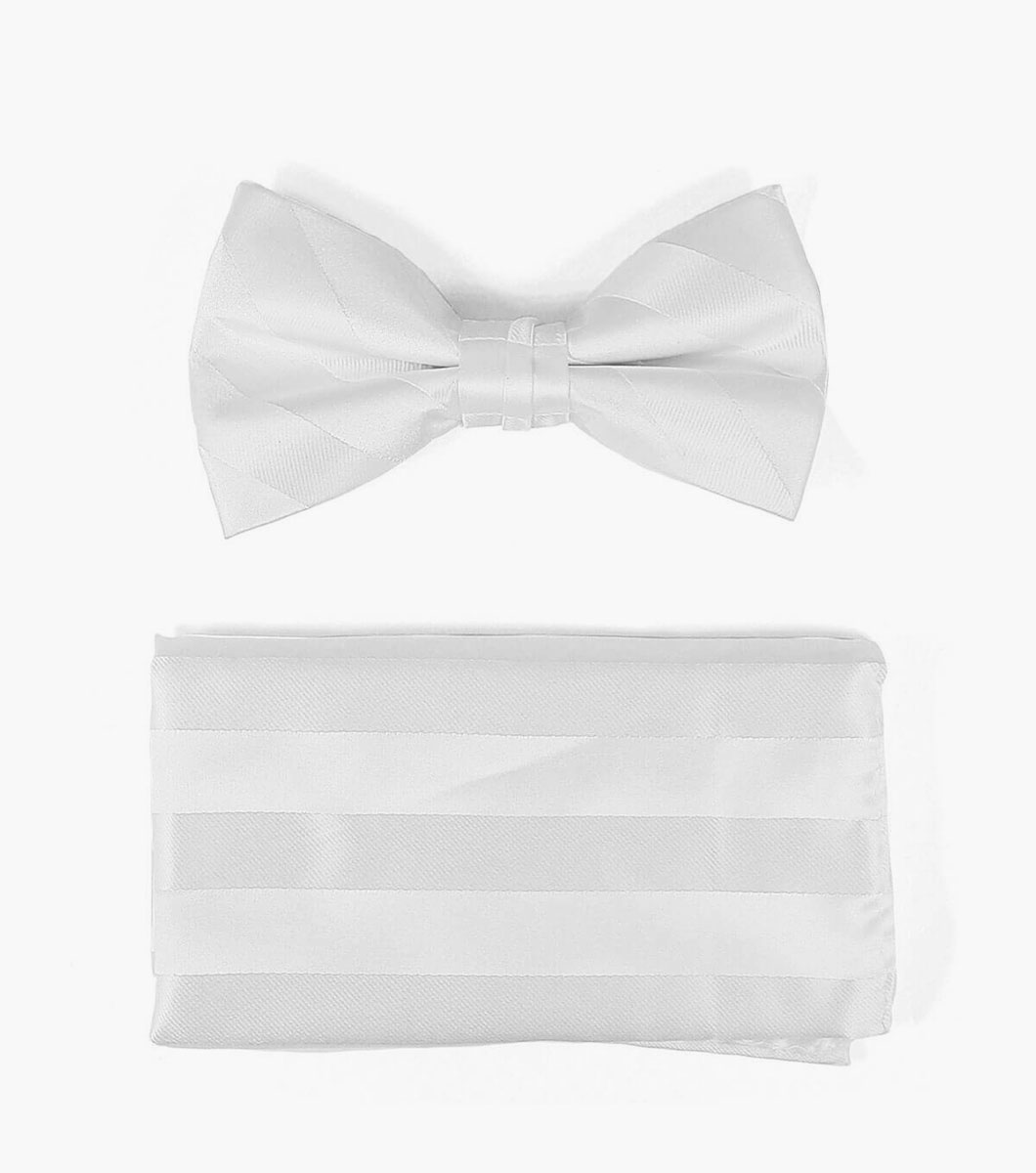 stacy adams Mason Bow Tie & Pocket Square Set Men’s Ties