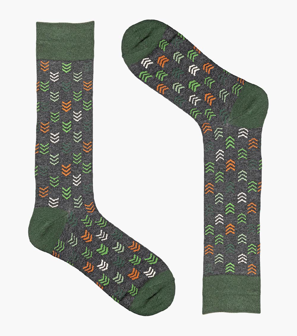 Stacy Adams Mini Chevron Men’s Crew Dress Sock Men’s Socks