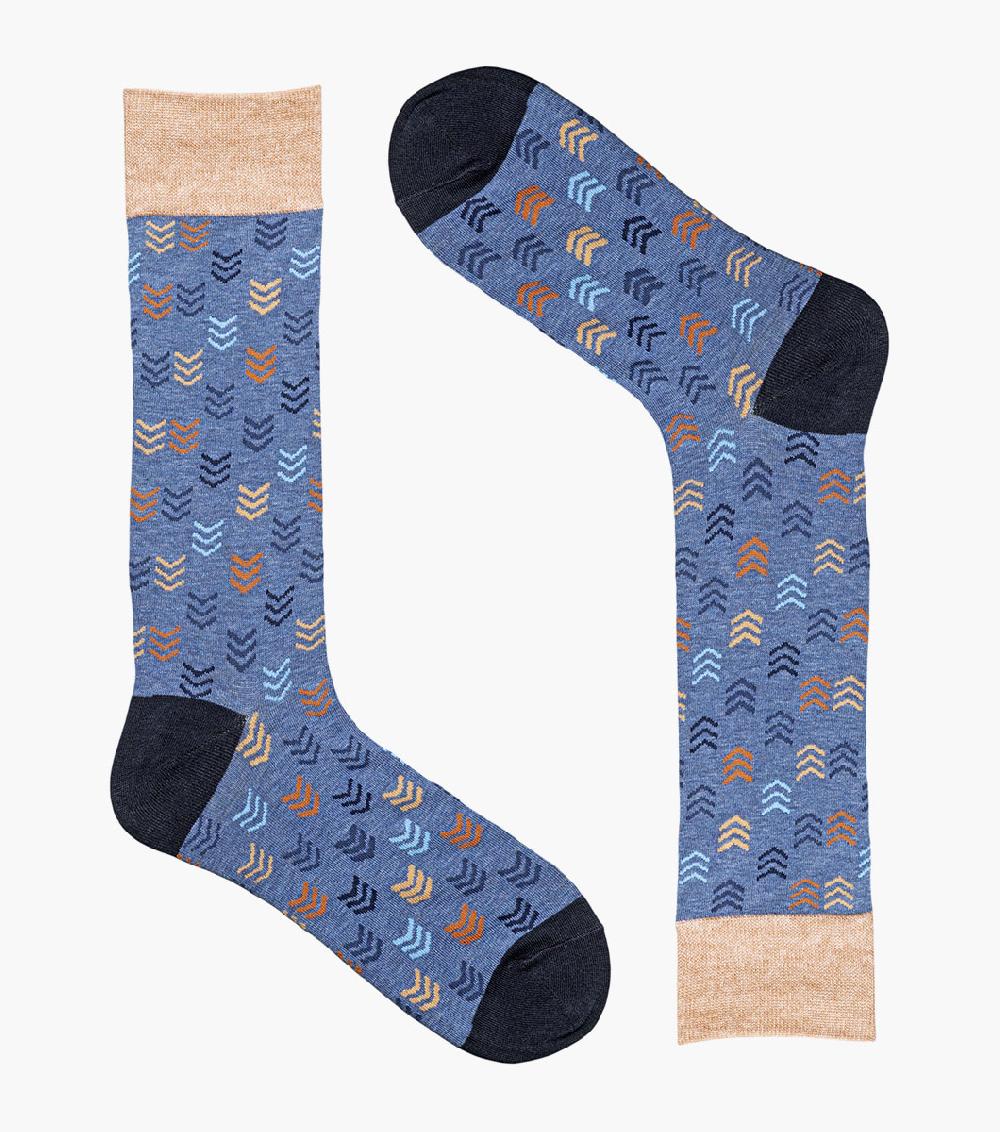 Stacy Adams Mini Chevron Men’s Crew Dress Sock Men’s Socks