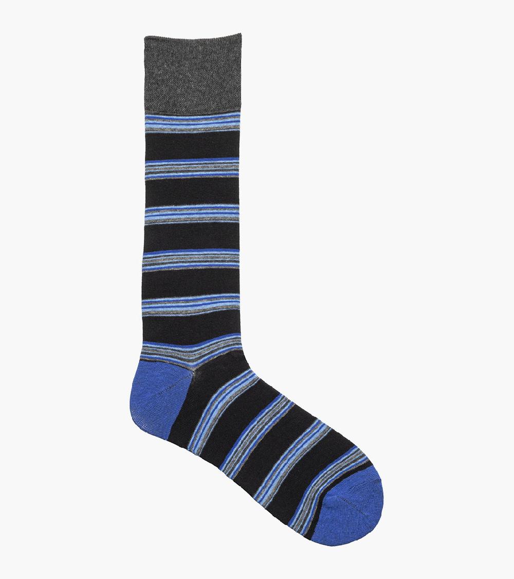 Stacy Adams Mini Stripe Men's Crew Dress Socks Men’s Socks