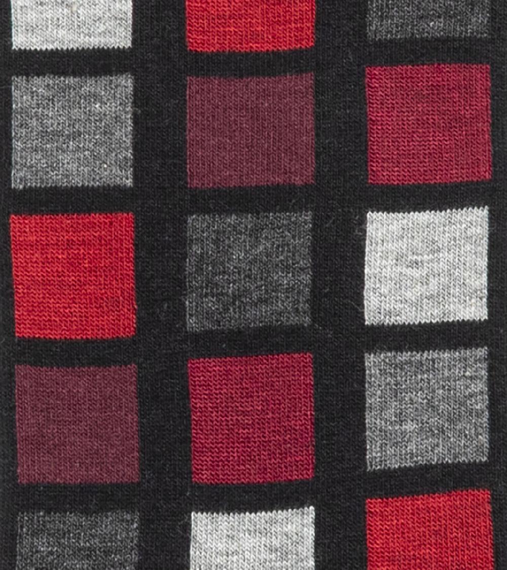 Stacy Adams Multi-Color Block Men's Crew Dress Socks Men’s Socks