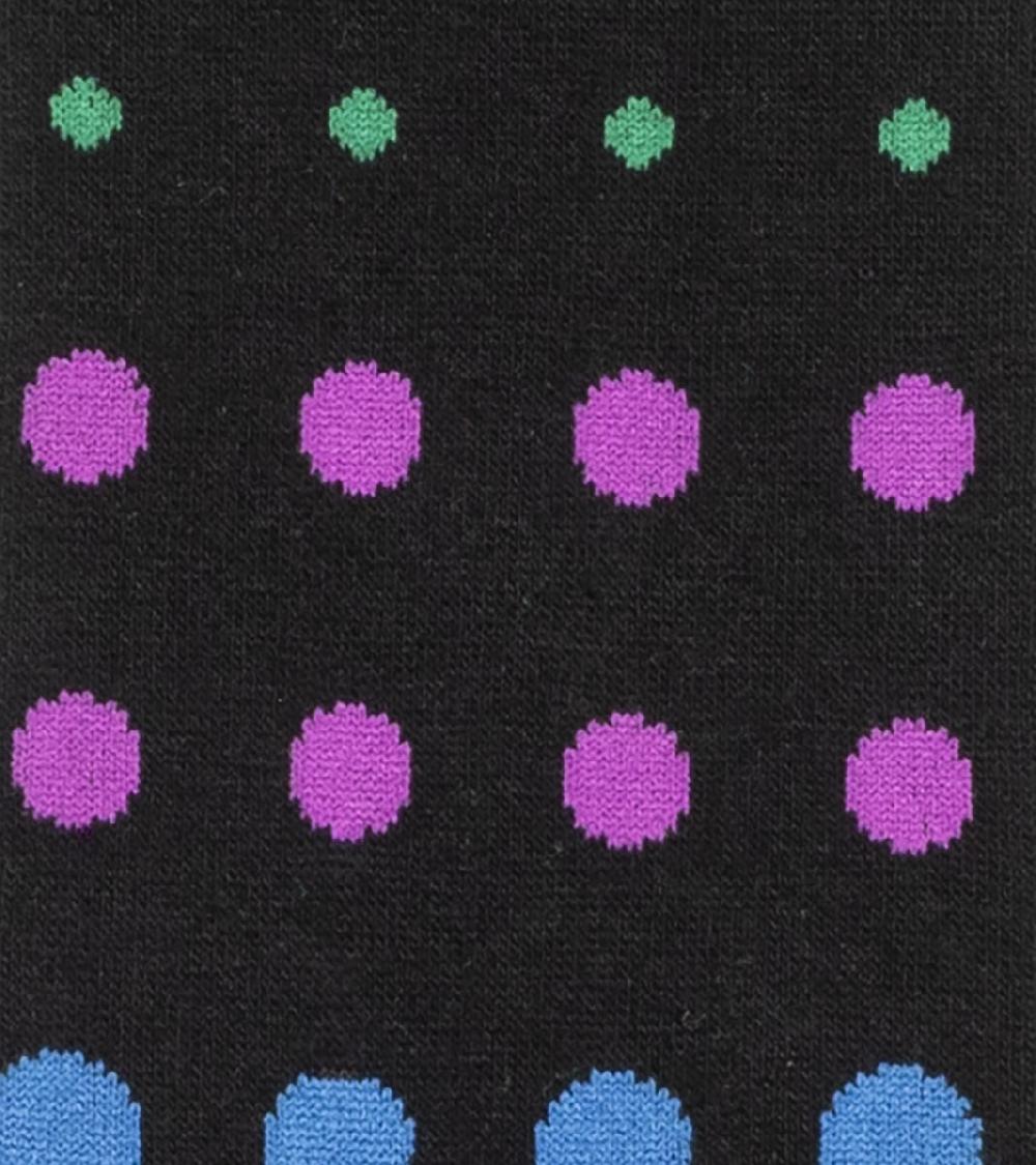 Stacy Adams Multi-Size Dots Men's Crew Dress Socks Men’s Socks